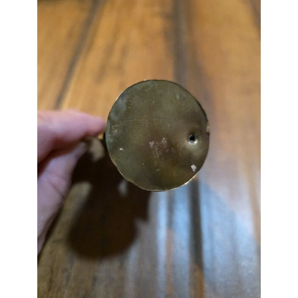 Vintage Brass & Copper Angel Candleholder